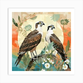 Bird In Nature Osprey 2 Art Print