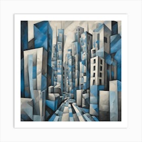 Cityscape 12 Art Print