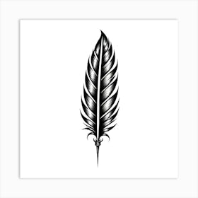 Feather Tattoo 5 Art Print