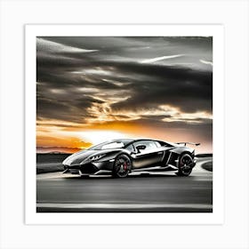 Lamborghini 72 Art Print