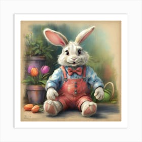 Easter Bunny 2 Art Print