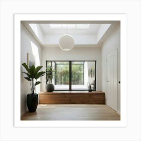 Hallway With Skylight 1 Art Print