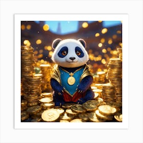 Panda Bear Art Print