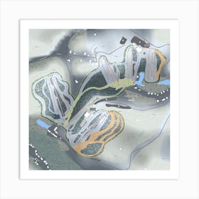 Caledon Ski Club Art Print