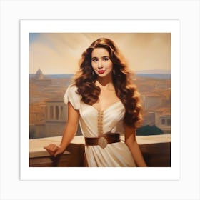 Legendary actress Himanee Bhatia 14 Art Print