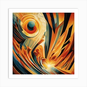 Solar Fury - Flare #2 Art Print