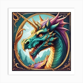 Dragon 2 Art Print