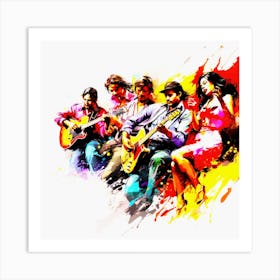 The Band - In San Francisco Art Print