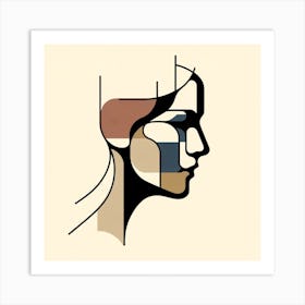 Portrait Of A Woman 1 Art Print