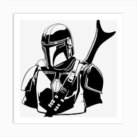 mandolorian Art Print