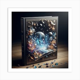 stories of crystal Art Print