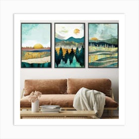 Landscape Painting Art Print