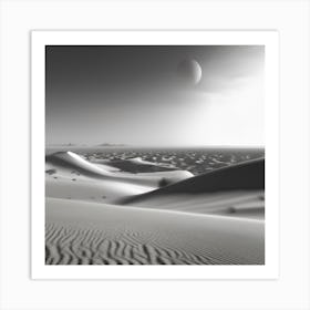 Sand Dunes 3 Art Print