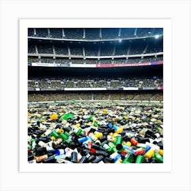 Lego Stadium Art Print