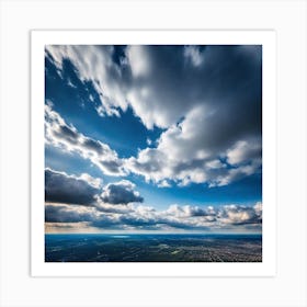 Cloudy Sky 1 Art Print