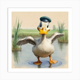 Ducky 34 Art Print