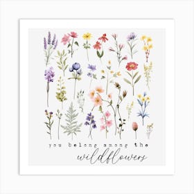 Wildflowers Art Print