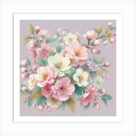 Cherry Blossoms Art Print