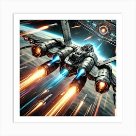 Valkyrie Class Assault Fighter Art Print