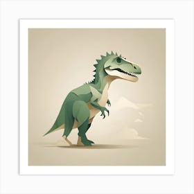 T - Rex Art Print