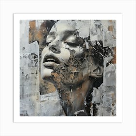 'The Face Of A Woman' Art Print