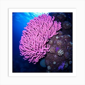 Coral Reef43 Art Print