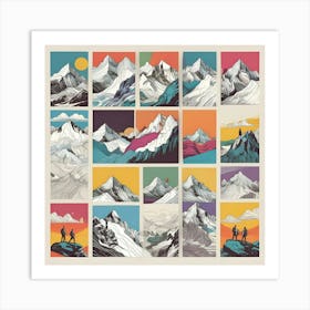 Mountain Landscapes Art Print