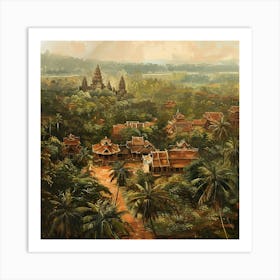 Angkor 5 Art Print