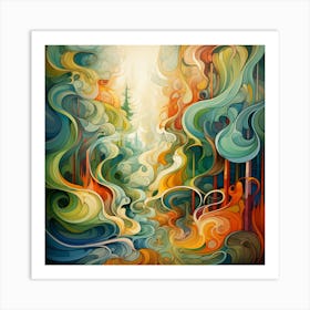 Abstract Painting 24 Art Print