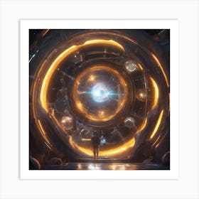 Time space Art Print