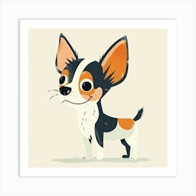 Charming Illustration Dog 1 Art Print