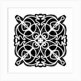 Lace Pattern Art Print