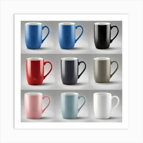 Coffee Mugs 1 Art Print