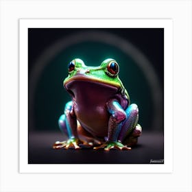 Frogy Art Print