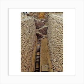 Pharaonic tomb Art Print