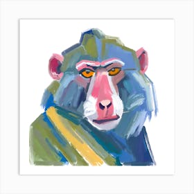 Baboon 03 Art Print