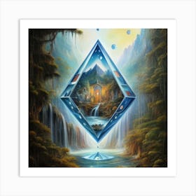 Diamond In The Forest Art Print