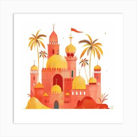 Islamic Castle Art Print