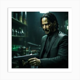 John Wick  Art Print