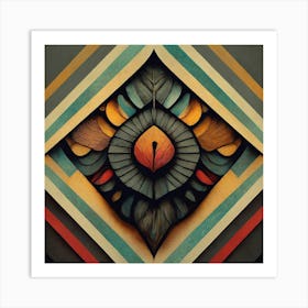 Iconic Medallion - #1 Art Print