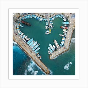 Aiya Napa Harbour, Cyprus 1 Art Print