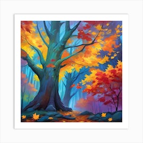 Autumn Forest 2 Art Print