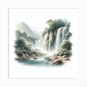 Waterfall Art Print