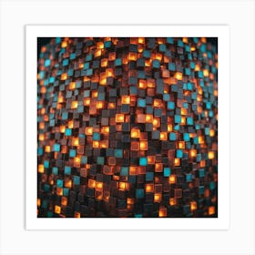 Abstract Lighting - Lighting Stock Videos & Royalty-Free Footage Art Print