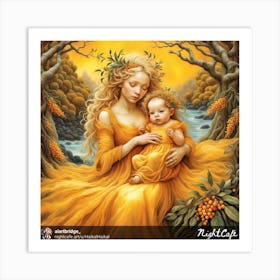 Mother And Child Art Print