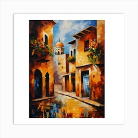 Street Scene Art Print