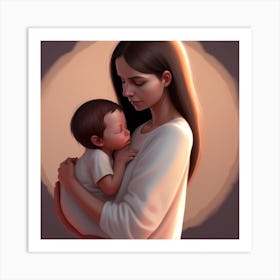 Mother ❤️ Art Print