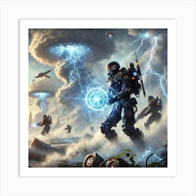 Weather Manipulation Squads Retry Art Print