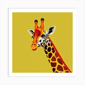 Giraffe Art Print