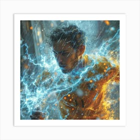 Lightning Strike Art Print